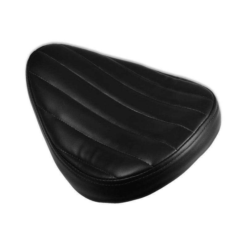 NATGIC Motorcycle Solo Seat Cushion Baseplate Spring Seat Pad Saddle Bracket for Cruiser Bobber Chopper Honda Yamaha Suzuki Kawasaki (New-Black) - Image 5